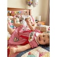thumbnail image 3 of BemeyourBBs Kids Toddler Baby Girls Birthday Dress Outfit 1 2 3 4 Years Old Birthday Summer Clothes Puff Short Sleeve Doll Collar Front Bow Animal Cake Plaid Gingham Dress, 3 of 9