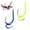 4#, variant on 20Pcs Double Fishing Hooks – Open Shank Saltwater & Freshwater Hooks with Barbed Anti-Escape Design, Octopus Offset Beak Circle Hooks for Catfish, Bass, Tuna & Trout