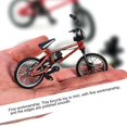 thumbnail image 4 of OUTAD Mini Size Simulation Alloy Finger Bike Children Kid Funnt Mini Finger Bike Toy With Brake Rope Best Birthday Gift, 4 of 7