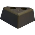 thumbnail image 3 of FR Brown Plastic Triangle shaped 1.25 Inch Leg For Sofas and Recliners, Set of 4, 3 of 3
