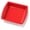 White, variant on 8 Inch Silicone Square Cake Pan Nonstick Baking Molds 2 Pack 26.5x24x5cm Flexible Brownie Bread Pie Lasagna Pans Heat Resistant Kitchen Bakeware