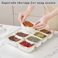 thumbnail image 4 of Serving tray with lid and handle, Snack box portable for snack tray, Snack box for fruit, 4 of 5
