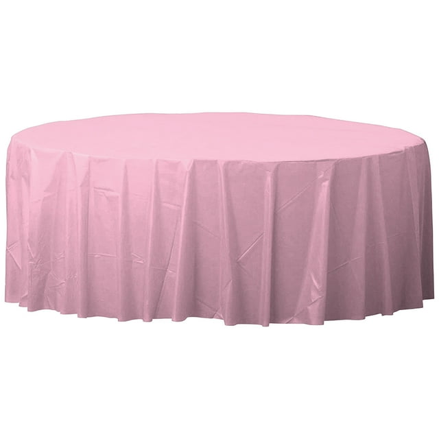 Amscan Housse de Table Ronde pour Fête en Plastique