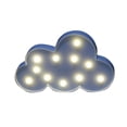 thumbnail image 1 of Forma de nube LED azul claro / blanco Plast IP42 Lámpara Hogar Dormitorio Sala de estar Decoración de pared Funciona con pilas Inevent LED1863-01, 1 of 2