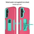thumbnail image 3 of Xhy Samsung Galaxy A54 5G Case with Screen and Lens Protector and Magnetic Car Mount Kickstand Military Grade Full Body Double Layer Drop Rugged Durable for Galaxy A54 5G Phone - Rose Red&Green, 3 of 11