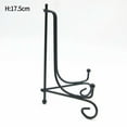 thumbnail image 4 of 1Pc Plate Stands Iron Display Easel Photo Picture Bowl Dish Book Holder Frame Black, 4 of 10