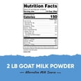thumbnail image 2 of Leche de cabra en polvo Nutricost 907 g, sin sabor, sin gluten, sin OGM, 2 of 6