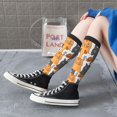 thumbnail image 3 of Lsque Funny Cats Printed Crew Socks Men's Women's LightWeight Thin Casual Calf Socks ,Knee High Socks,Cotton Socks, 3 of 9