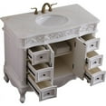 thumbnail image 3 of 42 in. Single Bathroom Vanity set in antique white, 3 of 18