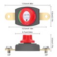 thumbnail image 2 of APPLAYERR 12-48V 275A Battery Cut Off Switch ON/OFF for Cars Boats RVs with 3/8 Inch Studs Battery Power Isolator, 2 of 8