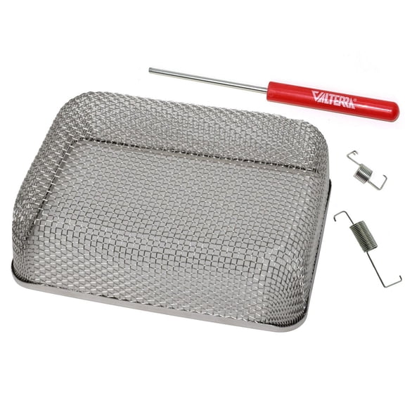Valterra A10-1305VP Stainless Steel Mesh Cover Bug Screen for RV Furnace Vent & Includes Installation Tool & Fasteners