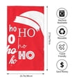 thumbnail image 2 of Balery Saying Ho Ho Ho Toalla de Microfibra Premium con Estampado – 27.5x16 pulgadas, Alta Absorción, Suave y Aterciopelada, Secado Rápido, 2 of 6