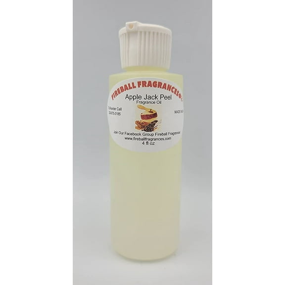 Apple Jack Peel ~Freshly Peeled Apples, Cinnamon, Spice & Clove Scented Oil by Fireball Fragrances- Large 4 Oz Bottle