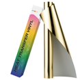 thumbnail image 1 of Rollo de vinilo de transferencia de calor HTVRONT Metallic Gold de 12 x 8 pies, 1 of 7