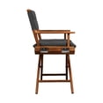 thumbnail image 3 of Whitecap 61041 Teak Director's Chair with Black Cushion - 18", 3 of 5