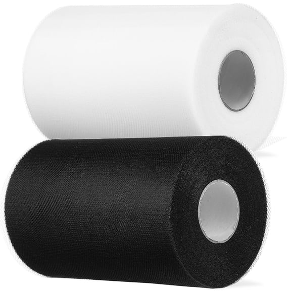 PTOOTP Polyester Mesh Tulle Fabric Roll for Wedding Drapes, Party Decorations, Crafting, Event Backdrops, and Decoration Projects
