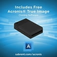 thumbnail image 3 of Sabrent USB 3.0 to SATA External Hard Drive Lay-Flat Docking Station for 2.5 or 3.5in HDD, SSD [Support UASP] (EC-DFLT), 3 of 9