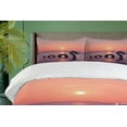 thumbnail image 4 of Ambesonne Sea Monster Duvet Cover Sets, Picture of Loch Ness, 2-King, Mauve Multicolor, 4 of 7