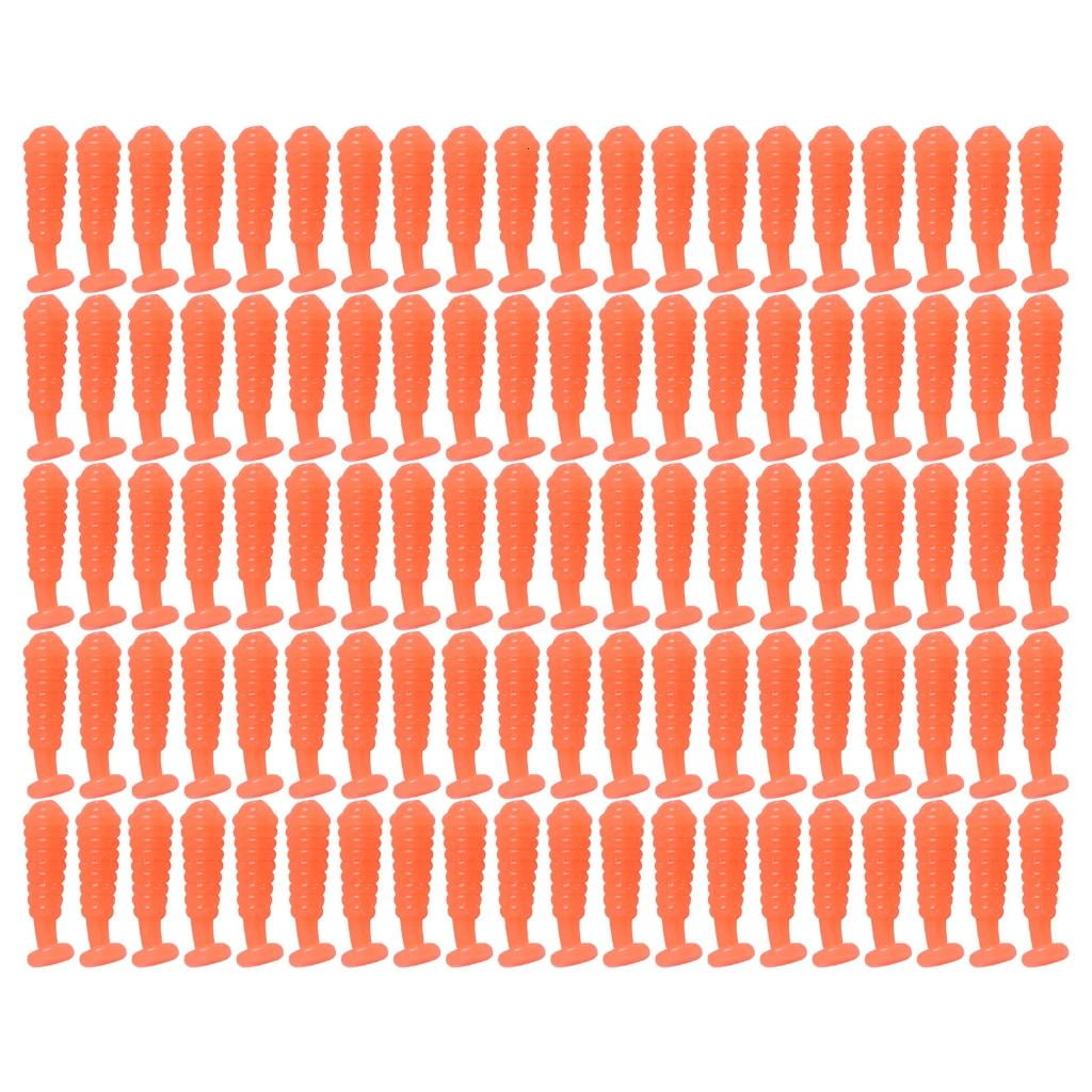 Youthyao 100Pcs Fishing Lures for Saltwater Paddle Tail Swimbaits Artificial Baits Fishing Lures Swim Baits