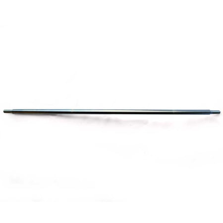1 Solid 44 Steel Axle 3/4 Stepped Threaded Ends 1401-44