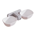 thumbnail image 2 of Goowood Elevated Dog Bowls Wall Mounted Raised Cat Bowls Double Detachable Anti Vomiting Pet Bowl Set for Indoor Cats and Dogs Comfortable Feeding, 2 of 8