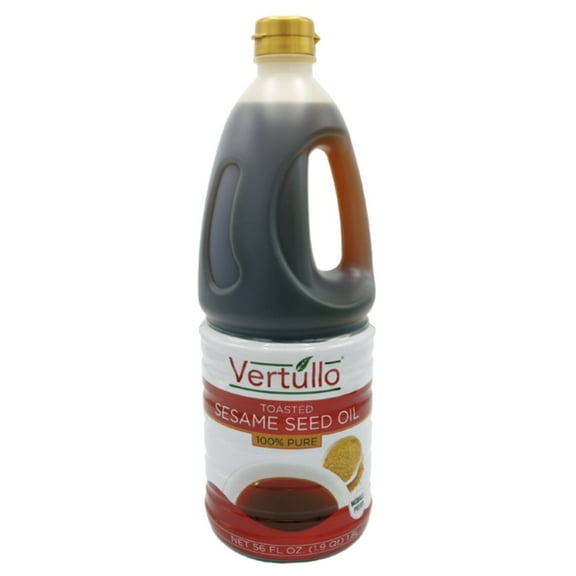 Vertullo Toasted Sesame Seed Oil, 56 fl oz
