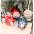thumbnail image 4 of 5 piezas de relleno Cajas de regalos navideños Bolas rellenables Adorno de bolas navideñas Adorno de bola navideña Bolas navideñas rellenables, 4 of 5