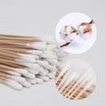 thumbnail image 3 of Wooden Handles Cotton Swabs, Compacted Cotton Tip for Enhanced Absorption, Multi-Function Usage in Beauty, Electronics, and Household, with Non-Toxic and Non-Irritating Materials, 3 of 7