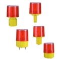 thumbnail image 4 of Solar Powered Traffic Warning Light LED Bulb Lamp for Construction Site Harbor Road Emergency Lighting, 4 of 9