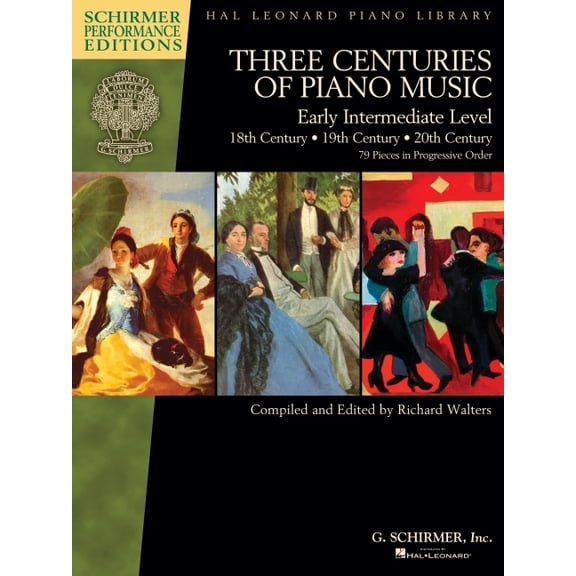 Three Centuries of Piano Music: 18th, 19th & 20th Centuries: Early Intermediate Level Schirmer Performance Editions, (Paperback)