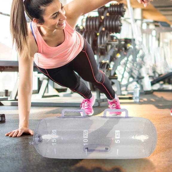 WHAMVOX Water-injected Fitness Water Bag Travel Fitness 60.00X19.00X19.00CM Transparent