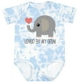 thumbnail image 3 of Inktastic Loved by My Gram Grandchild Boys or Girls Baby Bodysuit, 3 of 5