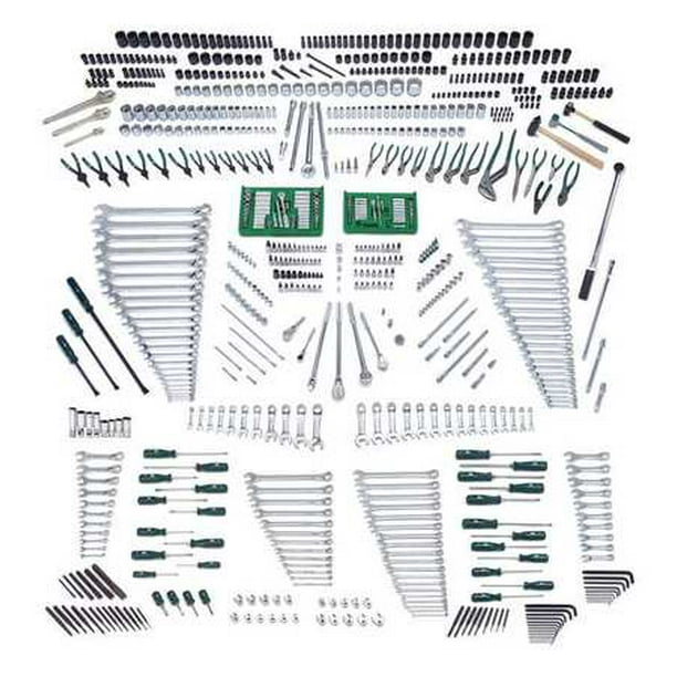 SK PROFESSIONAL TOOLS 86850A1 Master Tool Set, Mechanic, 850 Pc