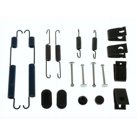 Rear Drum Brake Hardware Kit - Compatible with 2017 - 2020 Hyundai Elantra 2018 2019