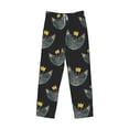 thumbnail image 4 of Xecao Faces Of The Cat Men's Straight Lounge Pajama Pants: The Ultimate in Comfortable Sleepwear, 4 of 9