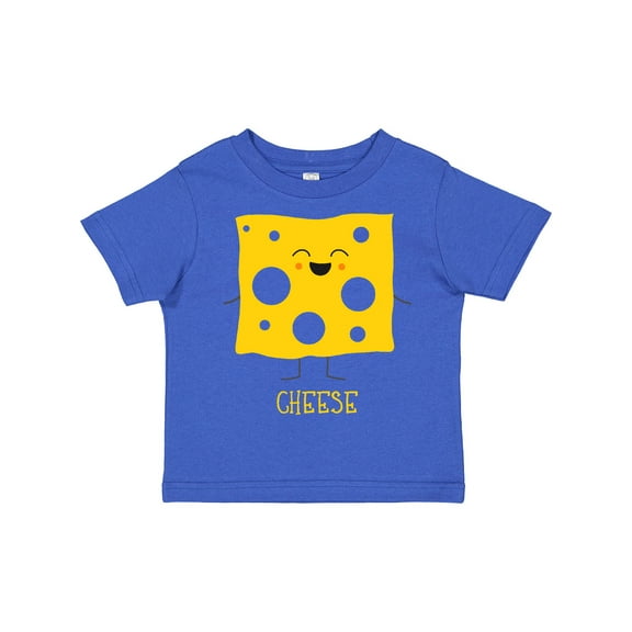Inktastic Cute Kawaii Cheese Boys or Girls Toddler T-Shirt