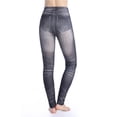 thumbnail image 4 of FUTATA Leggings For Women Jeans look Tights strench High Waist Jeggings Skinny Trousers For Yoga Cycling Pilates, 4 of 4