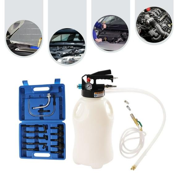 10L Pneumatic Transmission Oil Fluid Vacuum Extractor Pump Two-Way Control  Case