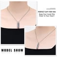thumbnail image 4 of Cylinder Urn Necklace for Ashes for Women Men Hollow Cylinder Vial Keepsake Urn Cremation Jewelry for Human Pet Ashes Pendant, 4 of 7