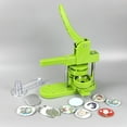thumbnail image 2 of Portable Button Maker Machine Badge Punch Press Mold Making Pinback 58mm-week, 2 of 2