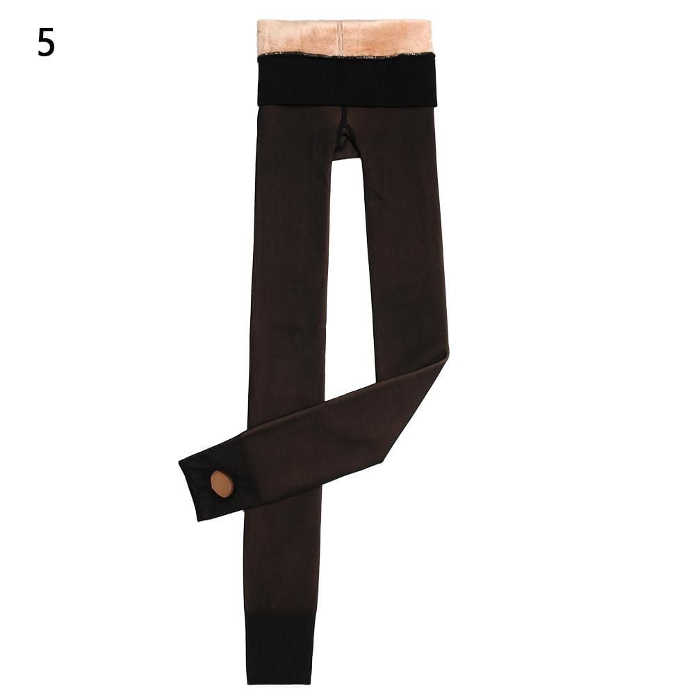 Winter Thick Warm Velvet Black Imitation Skin Sexy Pantyhose Tights