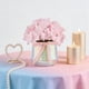 thumbnail image 3 of Maceta de hortensias – Elegante arreglo floral rosa • Regalo de San Valentín • Flores artificiales duraderas • Cuidado mínimo • Centro de mesa para el hogar u oficina, 3 of 6