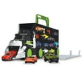thumbnail image 3 of Dickie Toys - Maletín de transporte para camión con 4 vehículos fundidos a presión, 3 of 5