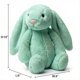 thumbnail image 2 of Juguetes de peluche de conejito de Pascua de 9,8 pulgadas, color verde salvia, peludos y holgados, animales de peluche de conejito de color sólido, peluches de eucalipto difusos para decoración, 2 of 8