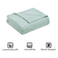 thumbnail image 5 of Madison Park Liquid Cotton Blanket, Full/Queen, Seafoam, 5 of 5