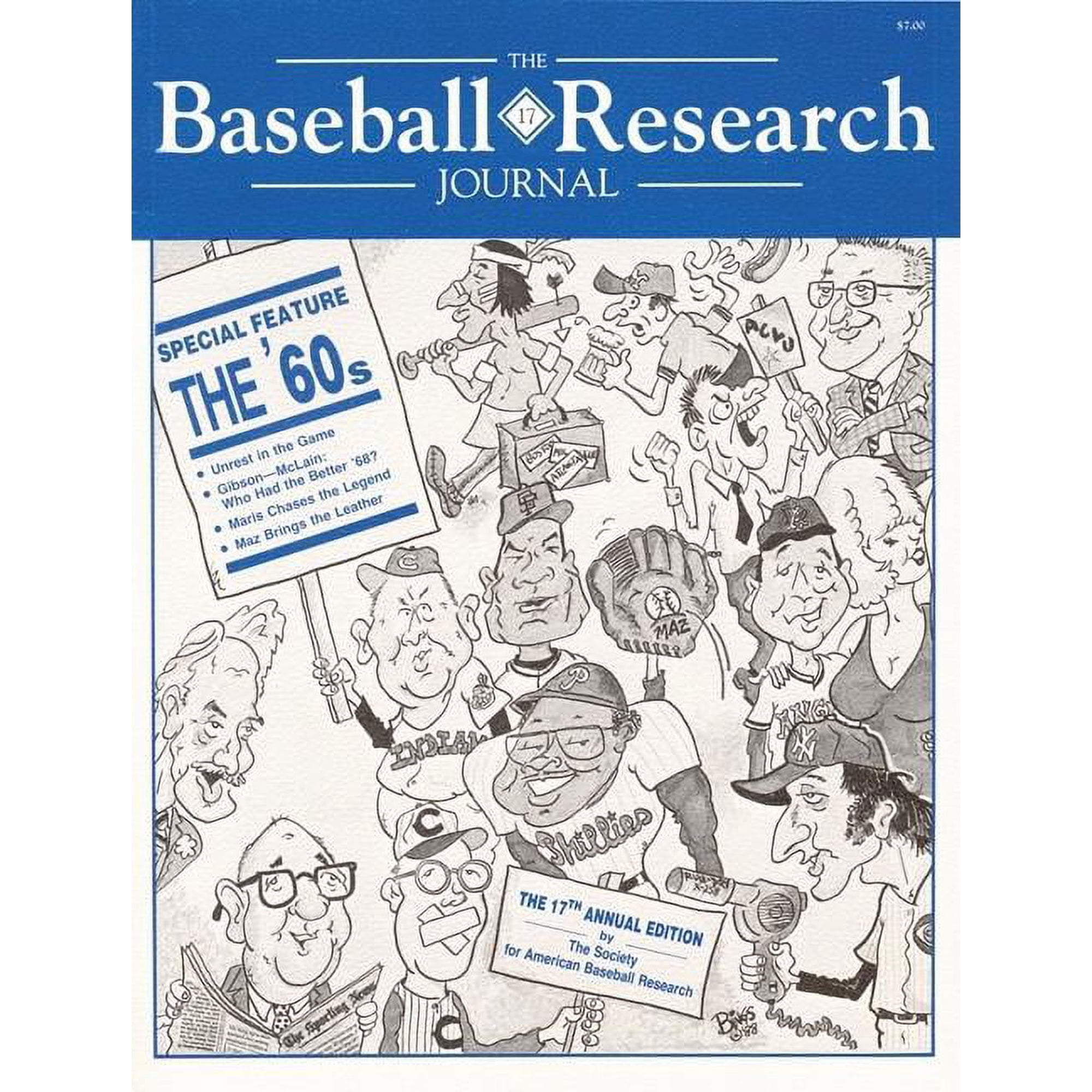 The Baseball Research Journal (Brj) Volume 17 (Paperback)