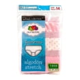 thumbnail image 4 of Hipster Fruit of the Loom para Niña Algodón Stretch Multicolor 3 Piezas Talla 14, 4 of 4