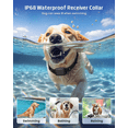 thumbnail image 6 of Training Collar with Remote, 4200FT Range Rechargeable IP67 Waterproof E-Collar with Flashlight, 3 Training Modes, Adjustable Strap for Small, Medium, Large Dogs (8-120lbs), 6 of 9