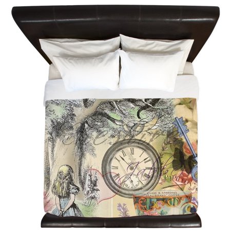 Cafepress Cheshire Cat Alice In Wonderland King Duvet Cover