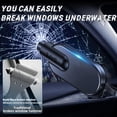 thumbnail image 2 of Window Breaker Seat Belt Cutter, Emergency Hammer, Seat Belt Cutter and Emergency Window Breaker Hammers, Car Safety Window Breaker, Car Safety Hammer Keychain (Black), 2 of 5